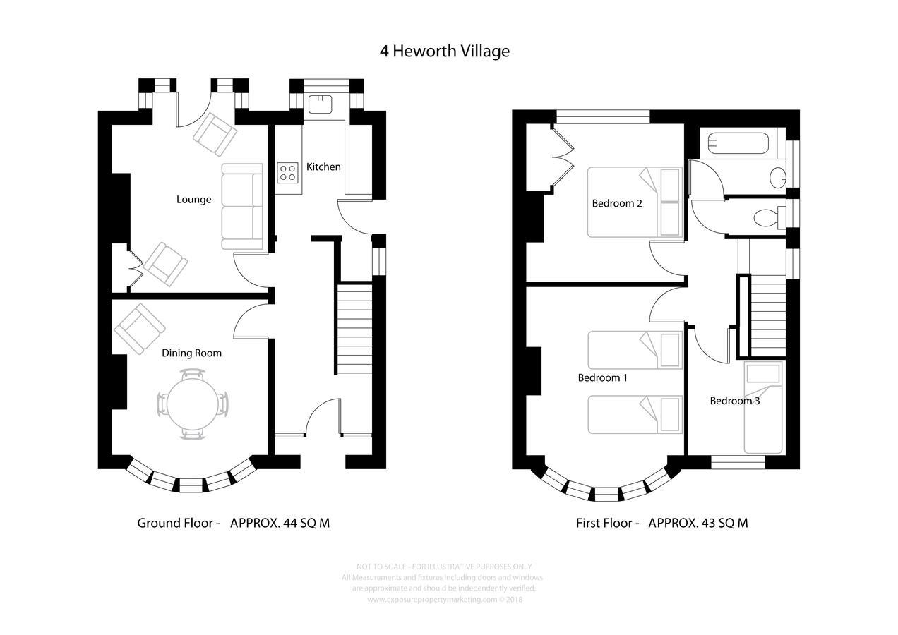 City Apartments - 4 Heworth Village - 3 Bed House York Exteriör bild